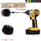 Drill Brush Power Scrubber By Useful Products 5 in W 7 in L Brush, Black K-S-4M-5X-QC-DB - alternate 5